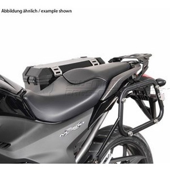 QUICK-LOCK(クイックロック) EVO サイドケースホルダー ブラック NC 700 X (12'-) SW-MOTECH (エスダブリューモテック)