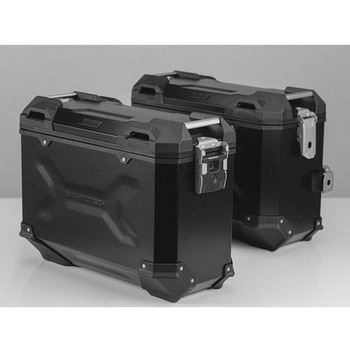 TRAX(トラックス) ADV パニアシステム ブラック 37/37 L Honda NC700 S/X NC750 S/X - SW-MOTECH (エスダブリューモテック)