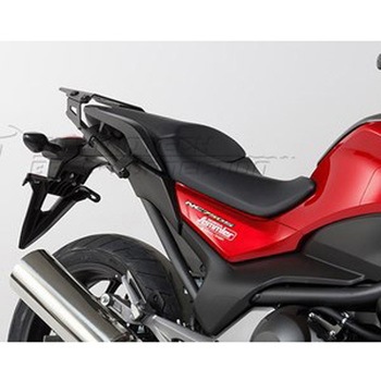 TRAX(トラックス) ADV パニアシステム シルバー 37/37 L Honda NC700 S/X NC750 S/X SW-MOTECH (エスダブリューモテック)