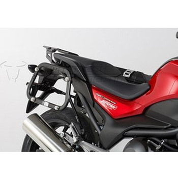 TRAX(トラックス) ADV パニアシステム シルバー 45/45 L Honda NC700 S/X NC750 S/X - SW-MOTECH (エスダブリューモテック)