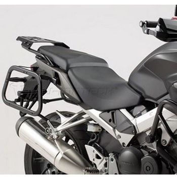 クイックロック EVO サイドキャリアー ブラック Honda VFR 800 X クロスランナー (15-) SW-MOTECH (エスダブリューモテック)