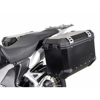 QUICK-LOCK(クイックロック) EVO サイドキャリア ブラック Honda VFR 1200 X Crosstourer (12-) SW-MOTECH (エスダブリューモテック)