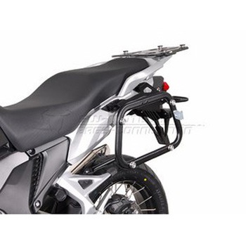 TRAX(トラックス) ADV パニアシステム シルバー 37/37 L Honda Crosstourer (11-) SW-MOTECH (エスダブリューモテック)