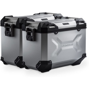 TRAX ADV アルミ ケースシステム-シルバー-45/45 l. Honda X-ADV (16-). SW-MOTECH (エスダブリューモテック)