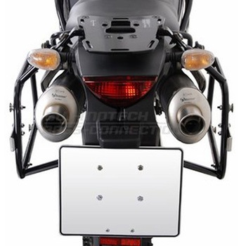 QUICK LOCK(クイックロック) EVO サイドケースホルダー -ブラック- LC8 950 (03-05)/990 Adventure (06-) SW-MOTECH (エスダブリューモテック)