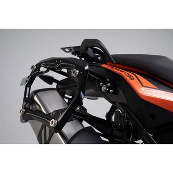 PRO サイドキャリア ブラック KTM 1050/1090/1190 Adv，1290 SAdv. SW-MOTECH (エスダブリューモテック)
