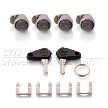 TRAX(トラックス) ADV パニアシステム ブラック37/37 L KTM 990 SM / SM-T / SM-R / 950 SM SW-MOTECH (エスダブリューモテック)