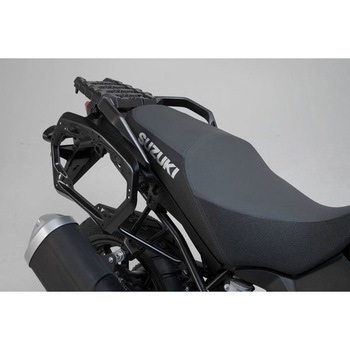 PRO サイドキャリア ブラック Suzuki V stream 1000 (14) SW-MOTECH (エスダブリューモテック)