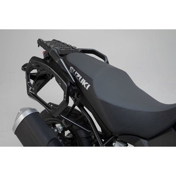 PRO サイドキャリア ブラック Suzuki V stream 1000 (14) SW-MOTECH (エスダブリューモテック)