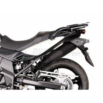 TRAX(トラックス) ADV パニアシステム シルバー 45/37 L Suzuki DL 650 V-Strom (11-) SW-MOTECH (エスダブリューモテック)