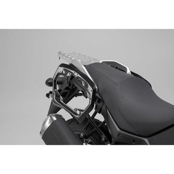 TRAX ADV アルミケース システム ブラック 37/37 l. Suzuki DL 650 (17) SW-MOTECH (エスダブリューモテック)