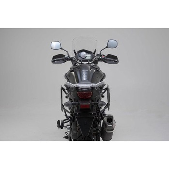 TRAX ADV アルミケース システム ブラック 37/37 l. Suzuki DL 650 (17) SW-MOTECH (エスダブリューモテック)