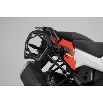 PRO サイドキャリア ブラック Suzuki V stream 1050 (19-) SW-MOTECH (エスダブリューモテック)