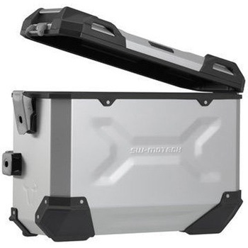 TRAX ADV アルミケース システム シルバー 45/37 l. Suzuki V stream 1050 (19-) SW-MOTECH (エスダブリューモテック)