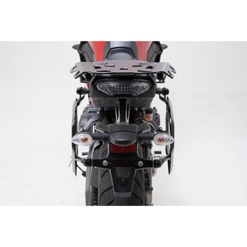 TRAX ADV アルミケース システム ブラック 37/37 l. Yamaha MT-09 トレーサー (14-18) SW-MOTECH (エスダブリューモテック)