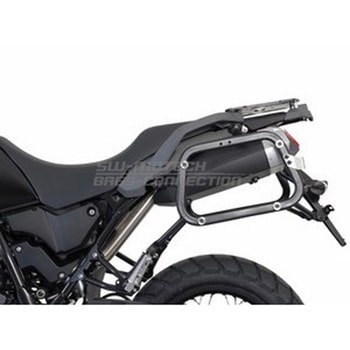 TRAX(トラックス) ADV パニアシステム ブラック 37/37 L Yamaha XT 660 Z テネレ (07-) SW-MOTECH (エスダブリューモテック)