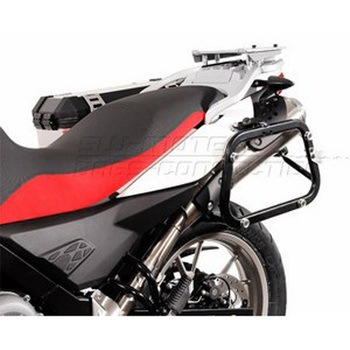 TRAX(トラックス) ADV パニアシステム シルバー 37/37 L BMW F650GS (-07) / G 650GS (11-) - SW-MOTECH (エスダブリューモテック)