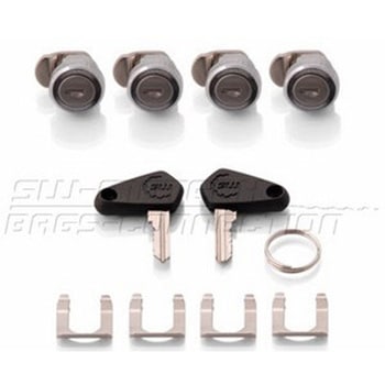 TRAX(トラックス) ADV パニアシステム シルバー 37/37 L BMW F650GS (-07) / G 650GS (11-) - SW-MOTECH (エスダブリューモテック)