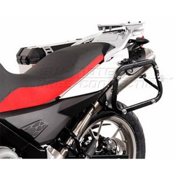 TRAX(トラックス) ADV パニアシステム シルバー 45/45 L BMW F650GS (-07) / G 650GS (11-) SW-MOTECH (エスダブリューモテック)