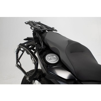 PRO サイドキャリア -ブラック- BMW F 650/700/800 GS. SW-MOTECH (エスダブリューモテック)