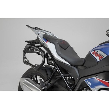 TRAX ADV アルミケース システム ブラック 37/37 l. BMW S 1000 XR (15-19) SW-MOTECH (エスダブリューモテック)