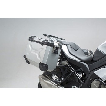 TRAX ADV アルミケース システム シルバー 45/45 l. BMW S 1000 XR (15-19) SW-MOTECH (エスダブリューモテック)