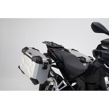 TRAX ADV アルミ ケースシステム-シルバー-45/37 l. BMW F 750 / 850 GS (18-). SW-MOTECH (エスダブリューモテック)