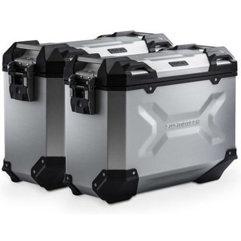 TRAX ADV アルミケース システム シルバー 37/37 l. BMW F 900 R / XR (19-) SW-MOTECH (エスダブリューモテック)