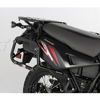 QUICK LOCK(クイックロック) EVO サイドケースホルダー -ブラック- KLR650 (08-) SW-MOTECH (エスダブリューモテック)