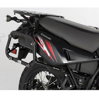 TRAX(トラックス) ADV パニアシステム シルバー 45/37 L Kawasaki KLR 650 (08-) SW-MOTECH (エスダブリューモテック)