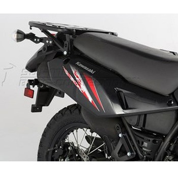TRAX(トラックス) ADV パニアシステム シルバー 45/37 L Kawasaki KLR 650 (08-) SW-MOTECH (エスダブリューモテック)