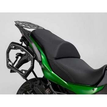 TRAX ADV アルミ ケースシステム ブラック 37/37 l. Kawasaki Versys 1000 (18-). SW-MOTECH (エスダブリューモテック)