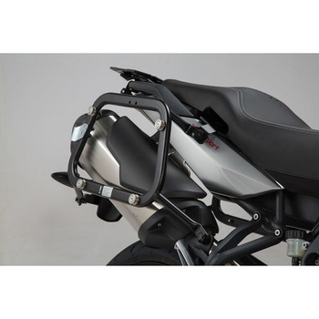 TRAX ADV アルミ ケースシステム-シルバー-45/37 l. Triumph Tiger 1050 Sport (13-).  KFT.11.422.7 SW-MOTECH (エスダブリューモテック)