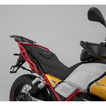 PRO サイドキャリア ブラック Moto Guzzi V85 TT (19-). SW-MOTECH (エスダブリューモテック)