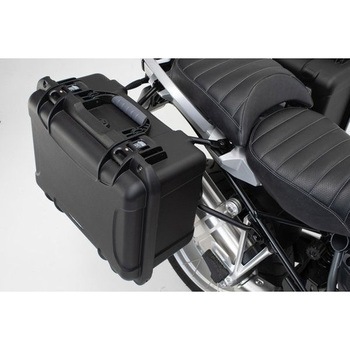 NANUK サイドケースシステム ブラック Ducati ムルティストラーダ 1200/1260 / 950 (15) SW-MOTECH (エスダブリューモテック)