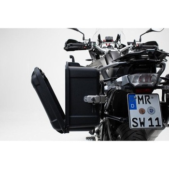 NANUK サイドケースシステム ブラック Ducati ムルティストラーダ 1200/1260 / 950 (15) SW-MOTECH (エスダブリューモテック)