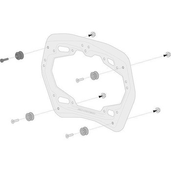 AERO (エアロ) ABS サイドケース システム 2x25 l. Ducati ムルティストラーダ 1200/1260/950 (15) SW-MOTECH (エスダブリューモテック)