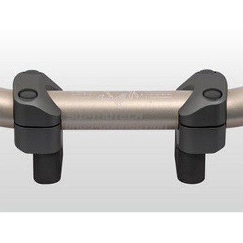 バーコンバーター 直径 22mm to 28mm ブラック SW-MOTECH (エスダブリューモテック)