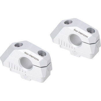 バリアブルバーバック Φ22 mm ハンドルバー オフセット付 SW-MOTECH (エスダブリューモテック)