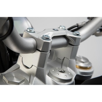 バーライザー. H=30 mm.-シルバー-BMW F 850 GS (18-). SW-MOTECH (エスダブリューモテック)