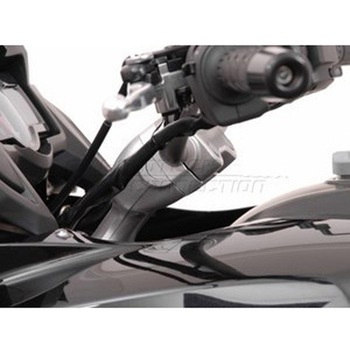 バーライザー. 直径 22mm h 20mm ブラック SW-MOTECH (エスダブリューモテック)