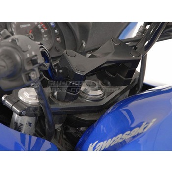 バーライザー. 直径 22mm h 20mm ブラック SW-MOTECH (エスダブリューモテック)