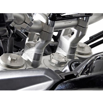 ハンドルバー ライザー(h20mm シルバー) Tiger 800/800XC (11-). SW-MOTECH (エスダブリューモテック)