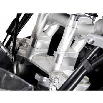 ハンドルバー ライザー(h20mm シルバー) Tiger 800/800XC (11-). SW-MOTECH (エスダブリューモテック)
