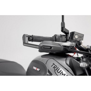 ウインドプロテクション レバーガード付 ブラック Triumph Trident 660 (21-) SW-MOTECH (エスダブリューモテック)