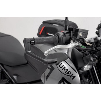 ウインドプロテクション レバーガード付 ブラック Triumph Trident 660 (21-) SW-MOTECH (エスダブリューモテック)