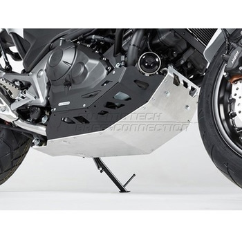 エンジンガード ブラック / シルバー Honda NC700 / NC750 DCT無し SW-MOTECH (エスダブリューモテック)