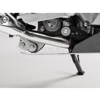 エンジンガード ブラック / シルバー Honda NC700 / NC750 DCT付 - SW-MOTECH (エスダブリューモテック)