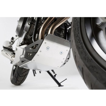 エンジンガード ブラック/シルバー Honda CB 500 X (13-) SW-MOTECH (エスダブリューモテック)