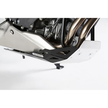 エンジンガード ブラック/シルバー Honda CB 500 X (13-) SW-MOTECH (エスダブリューモテック)